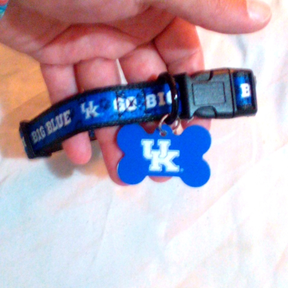 Dog/Cat UK Wildcats Adjustable Collar